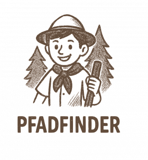 Pfadfinder - KI-generierte Illustrationen